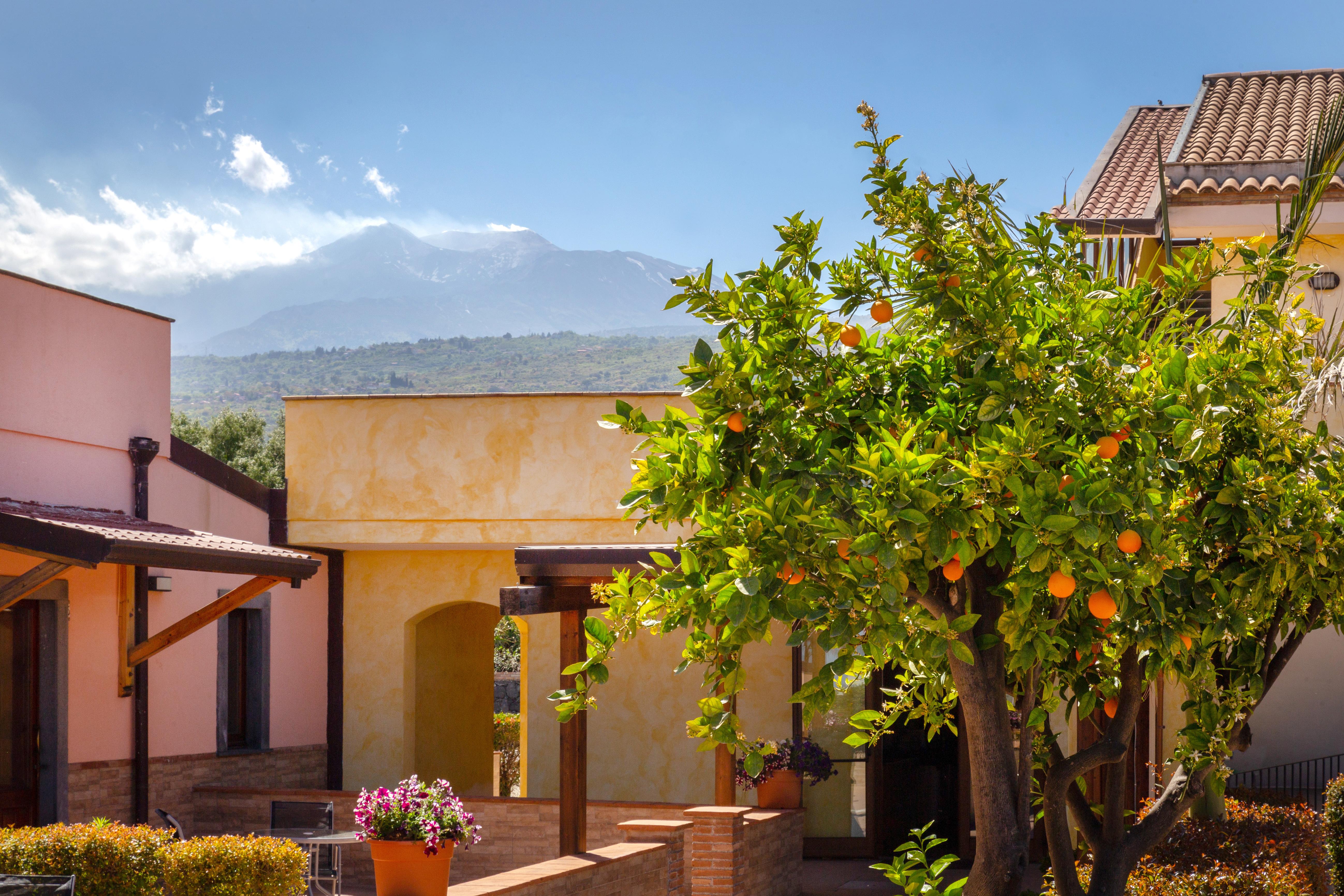La Terra Dei Sogni Country Hotel Fiumefreddo di Sicilia Bagian luar foto